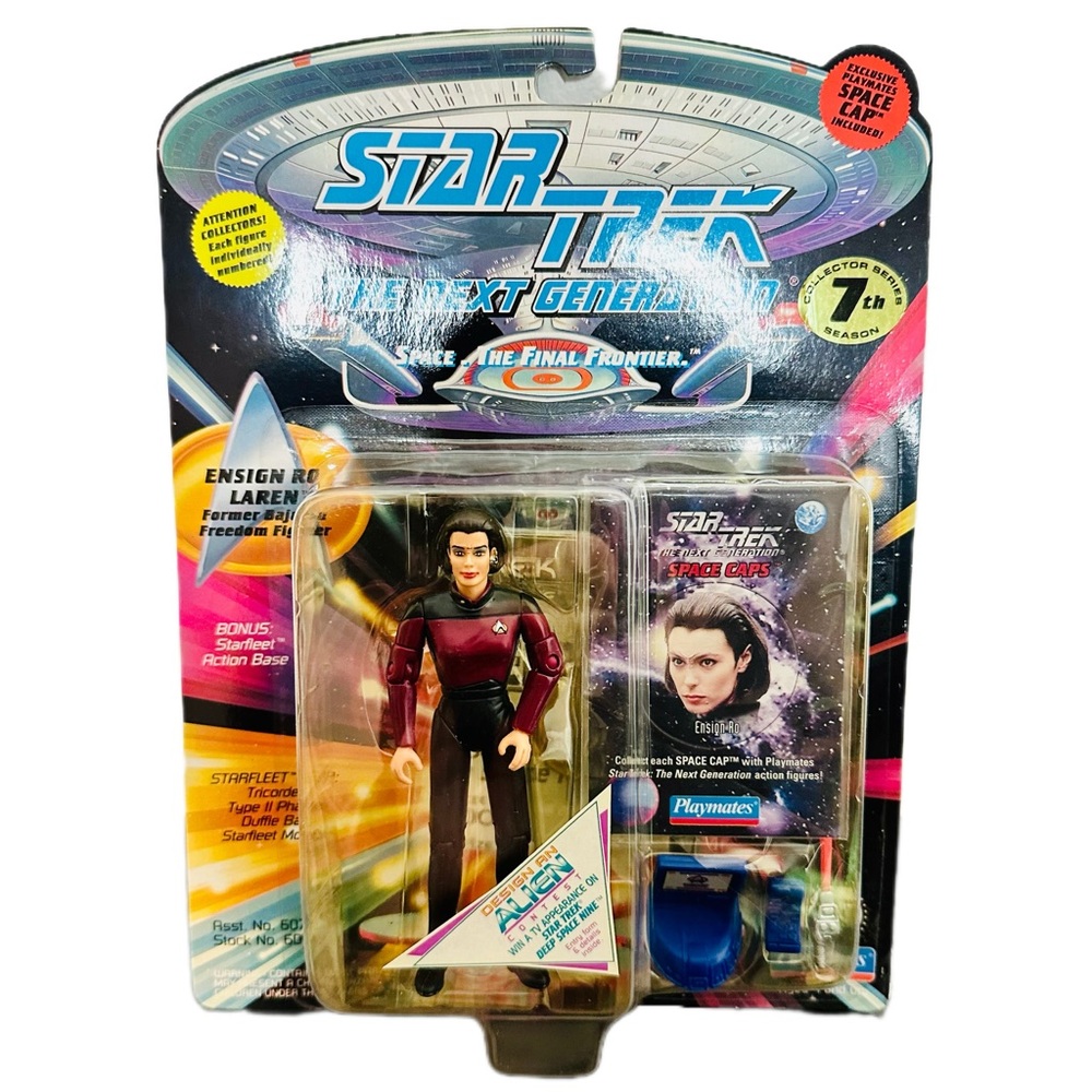 Star Trek The Next Generation ENSIGN RO LAREN 1994 Playmates Figure NEW SEALED!